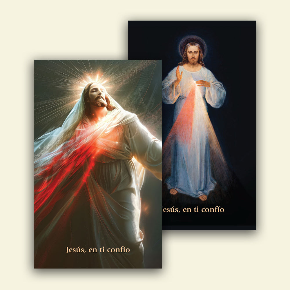 Divine Mercy Prayer Cards (Pack of 20 Cards)